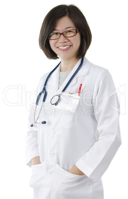 Asian female doctor