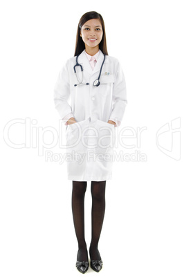 Young Asian female doctor