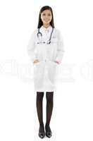 Young Asian female doctor