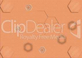 Abstract background form of honeycombs