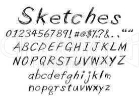 sketch alphabet