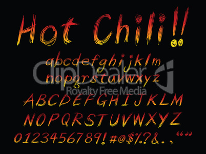 hot alphabets