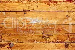 New moldy wooden planks