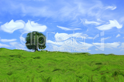 impressionistische Landschaft