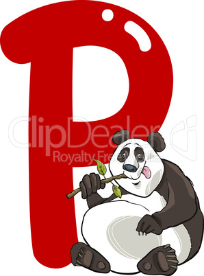 P for panda