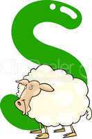 S for sheep