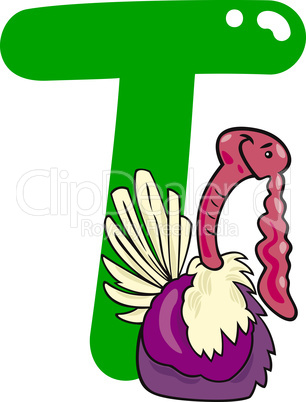 T for turkey