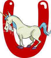 U for unicorn