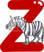 Z for zebra