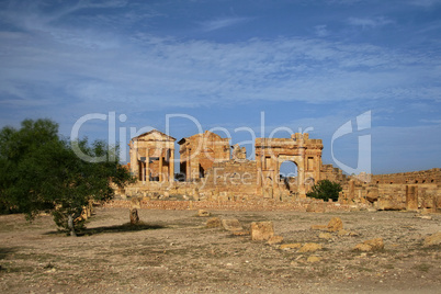 Ruinenstadt Sbeitla, Tunesien