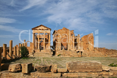 Ruinenstadt Sbeitla, Tunesien