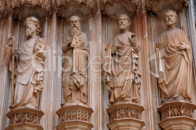 the porch of historical monastery of Batalha