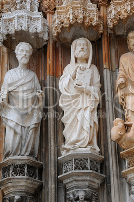 the porch of historical monastery of Batalha