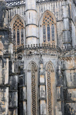 the historical monastery of Batalha in Portugal