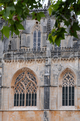 the historical monastery of Batalha in Portugal