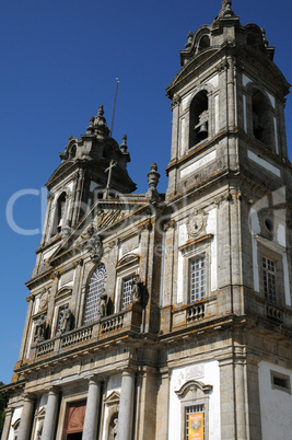 Portugal, the baroque church of Bom Jesus in Braga