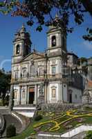 Portugal, the baroque church of Bom Jesus in Braga