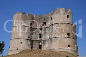 the castle of Evora Monte  in Portugal