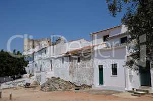 the old village of Evora Monte, in Portugal