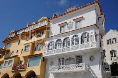 a house in the city of Cascais in Portugal