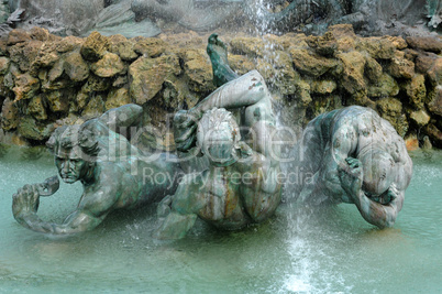 France, the Monument aux Girondins in Bordeaux