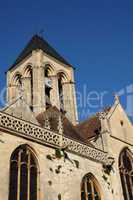 Ile de France, the gothic church of Vetheuil