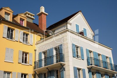 Ile de France, residential block in Vaureal