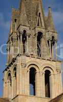 France, bell tower of Vernouillet church