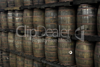 rum barrels