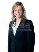 Beautiful businesswoman's portrait