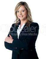 Attractive young businesswoman portrait