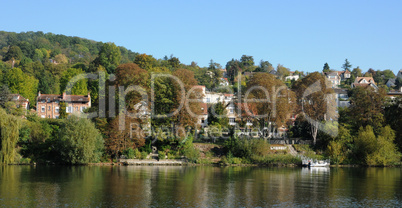 France, the city of Triel sur Seine