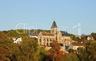 France, the church Saint Martin of Triel