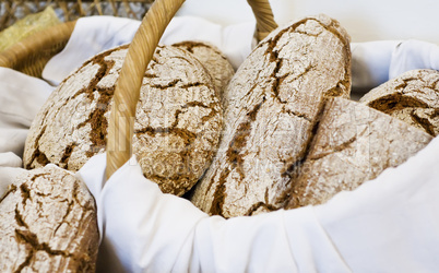 Basket full with Bread