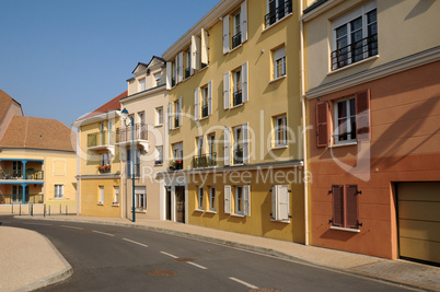 Ile de France, residential block in Vaureal