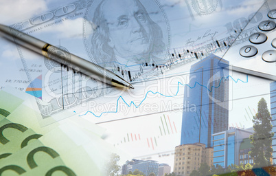Financial and business charts and graphs Financial and business charts and graphs