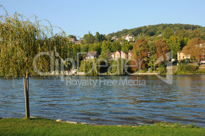 France, the city of Triel sur Seine