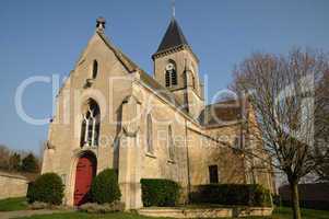 France, church of Frémainville in Val d Oise