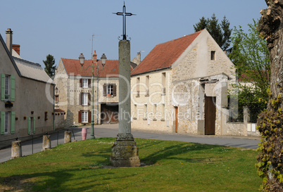France, the village of Fontenay Saint Père