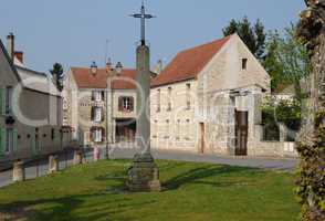 France, the village of Fontenay Saint Père