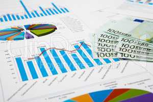 financial charts and graphs