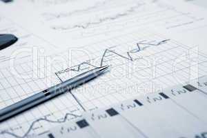 financial charts and graphs