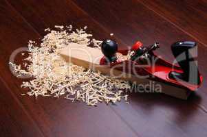 Shavings of wood