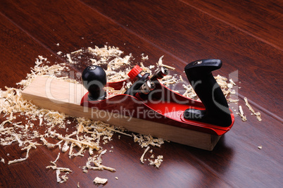 Shavings of wood