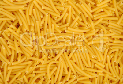 close up of a pile of macaroni