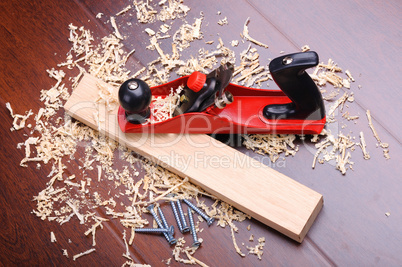 Shavings of wood