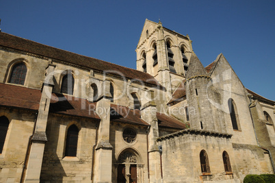 France, the church of Auvers sur Oise