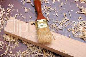 Shavings of wood,