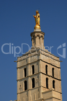 France, cathedral Notre-Dame des Doms in Avignon