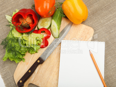 Place for cooking vegetables